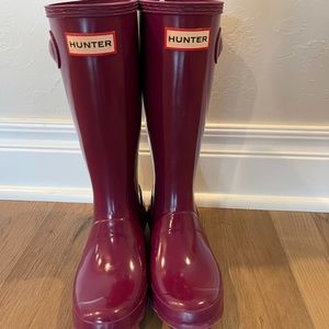 Hunter Original Kids Gloss Rain Boots
